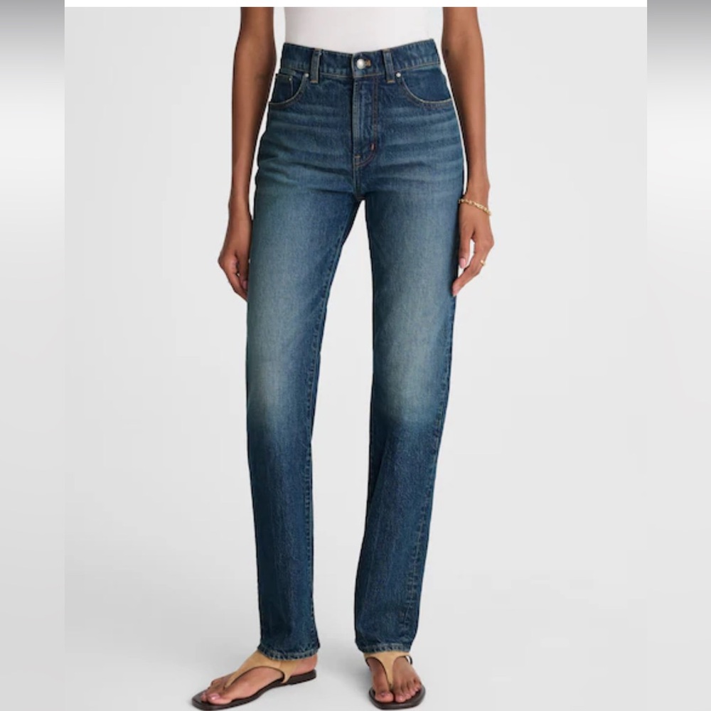BNWT Madewell Longline Petite Straight Leg Jeans